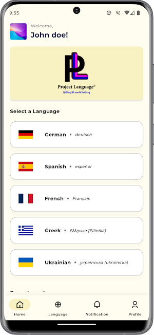 Project Language ltd Screenshot 3