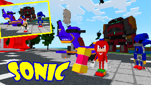 Sonic mod for Minecraft Screenshot 3
