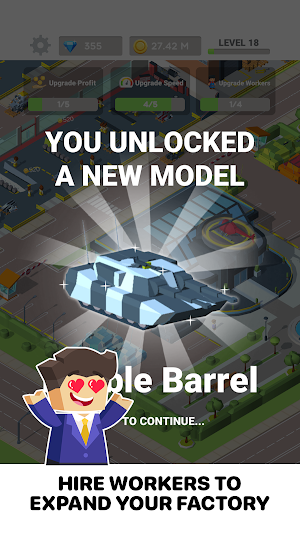 Car Factory Manager: Idle Game Screenshot 2