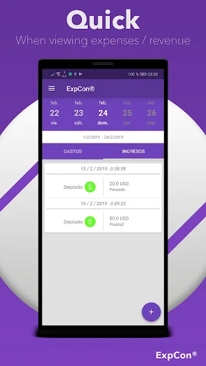 💰 Save Money and Control Your Expenses | ExpCon® Screenshot 0