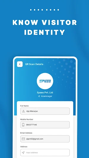 ePass -Visitor Check-in System Screenshot 2