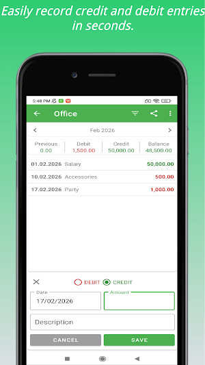 Balance Note - Money Manager Screenshot 1