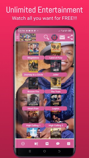 Mount Zion Gospel Movies PRO Screenshot 1
