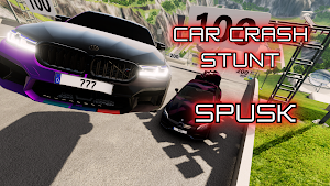 Car Crash Stunt ramp: Spusk 3D Screenshot 0
