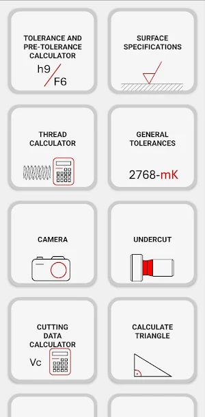 PolymApp - CNC Tolerance Screenshot 0