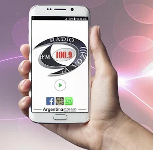 Radio La Voz Rafaela FM 100.9 Mhz. Screenshot 1