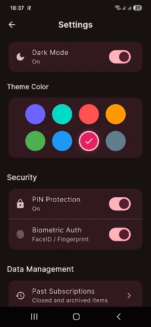 SpendFence Screenshot 3
