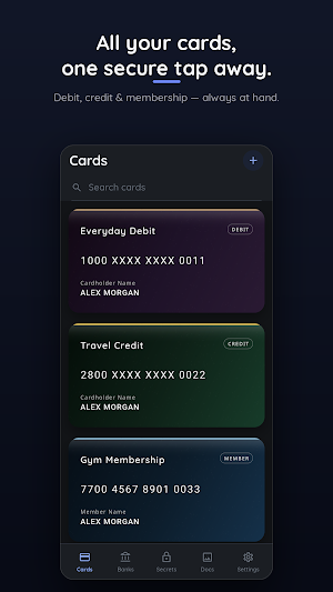 FiNest — Private Data Vault Screenshot 0