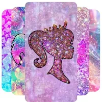 Girly Glitter Wallpaper