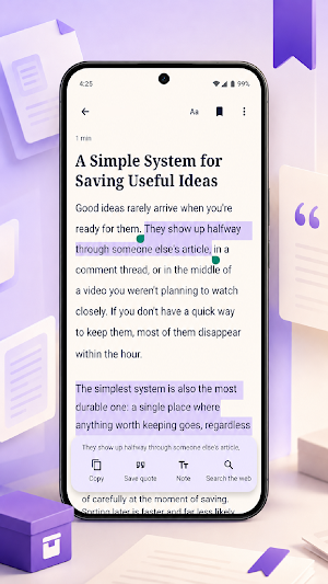 Hylly: Reader & Bookmarks Screenshot 1