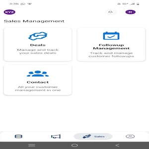 CBS-CRM Screenshot 1