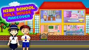 High School Dollhouse Makeover Screenshot 2