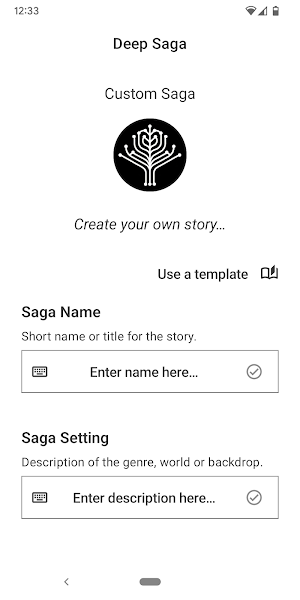 Deep Saga: AI Text RPG Screenshot 2