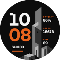 Brutalist City Watch Face