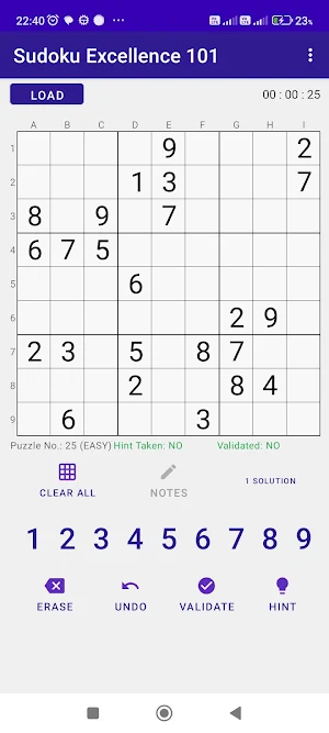 Super Sudoku Logic Puzzle Game Screenshot 0