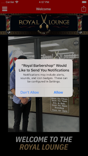 Royal Barbershop Screenshot 0