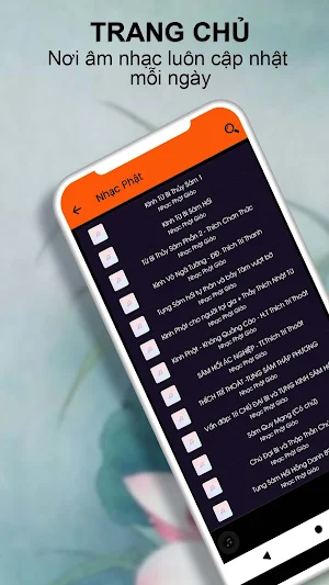 Nhạc Phật Kinh Từ Bi Thủy Sám Screenshot 0