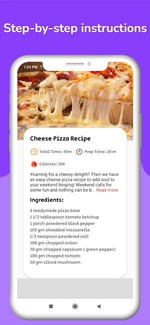 Food Recipes App Screenshot 1