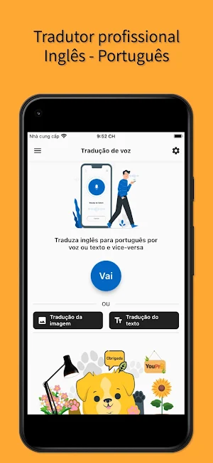 English to Portuguese App Screenshot 1