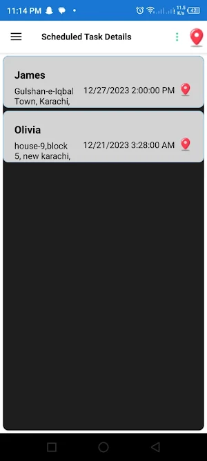 ProTracTalk Screenshot 2