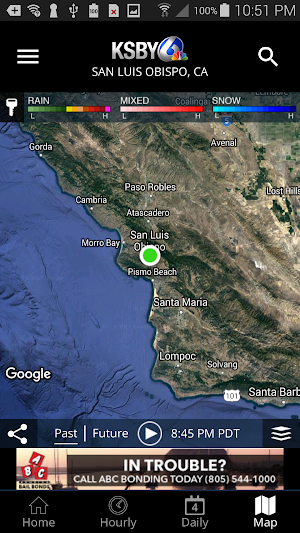 KSBY Microclimate Weather Screenshot 2