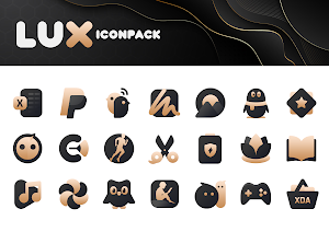LuX Gold IconPack Screenshot 2