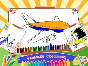 Baby Coloring Book Kids Games Screenshot 3