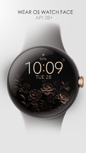 Bronze Blossom Watch Face Screenshot 0