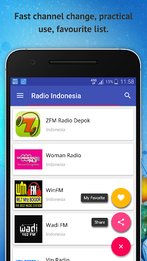 Radio Indonesia Screenshot 1
