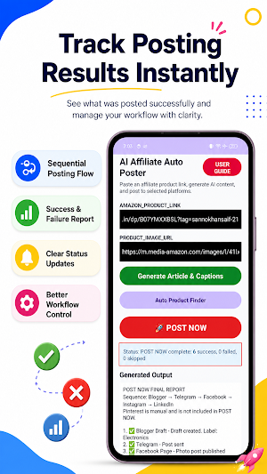 AI Affiliate Auto Poster Screenshot 0
