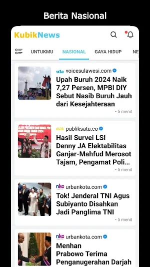 Kubik News - Lengkap & Akurat Screenshot 1