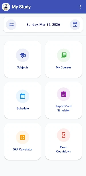 My Study : Grades and Planning Screenshot 0