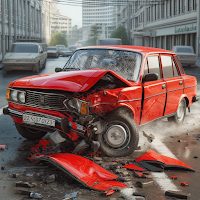 VAZ Car Crash Simulator 2024