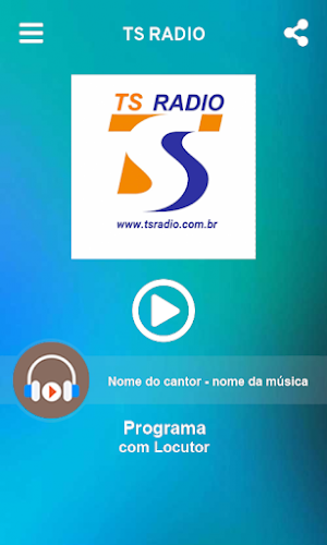TS Rádio Screenshot 1