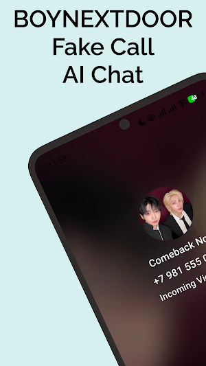 BOYNEXTDOOR Fake Call & Chat Screenshot 0
