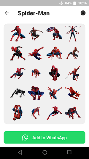 Cartoon Stickers - WA Screenshot 2