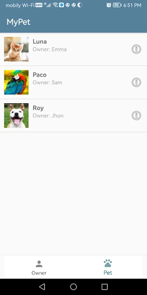 MyPet - Pets Medical Records Screenshot 1