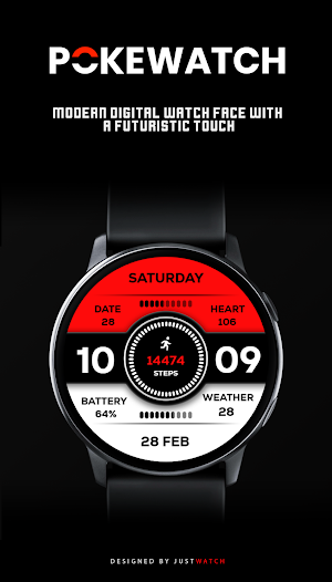Pokewatch WatchFace Screenshot 1