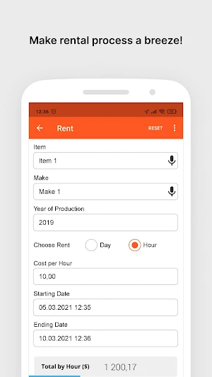 Rental Business Management App Screenshot 3