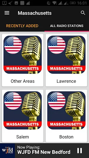 Massachusetts Radio Stations - USA Screenshot 2
