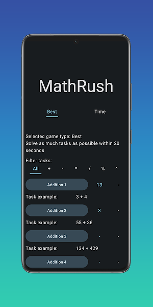 Math Rush Screenshot 1