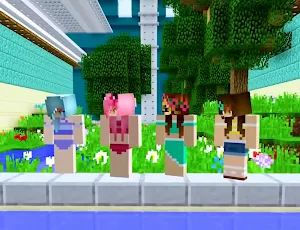 Beach Girls Mod for mcpe Screenshot 2
