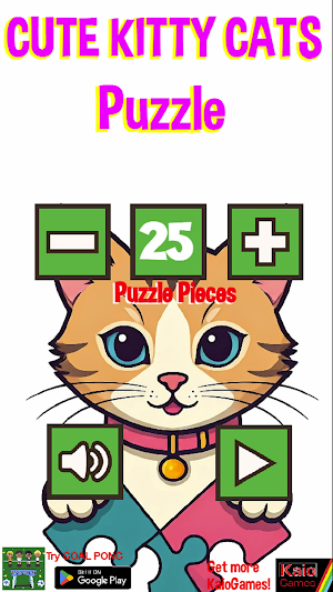 Kitten Puzzles for Kids Screenshot 0