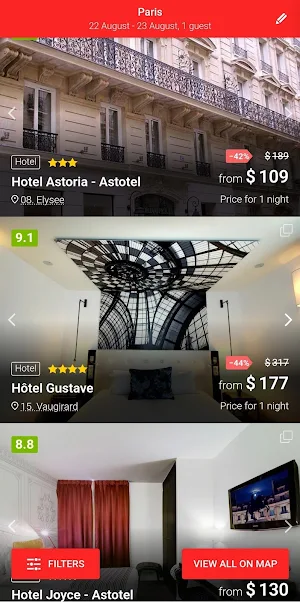 Fly Away - flights and hotels. Screenshot 2