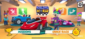 Chuck E. Cheese Racing World Screenshot 0