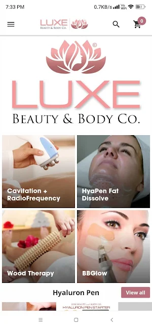 Luxe Beauty & Body Co Screenshot 0