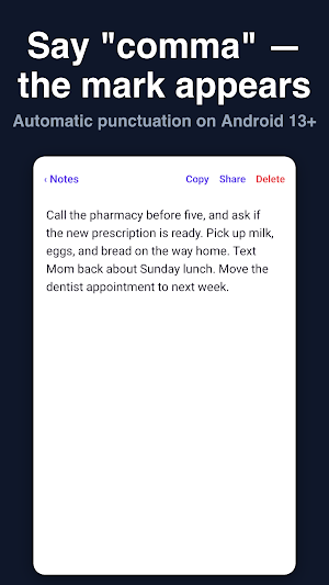 Dictation Notes: Voice to Text Screenshot 1