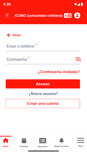 ICONO (comunidad cristiana) Screenshot 1