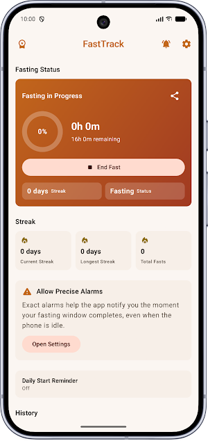 FastTrack: Fasting Timer Screenshot 3