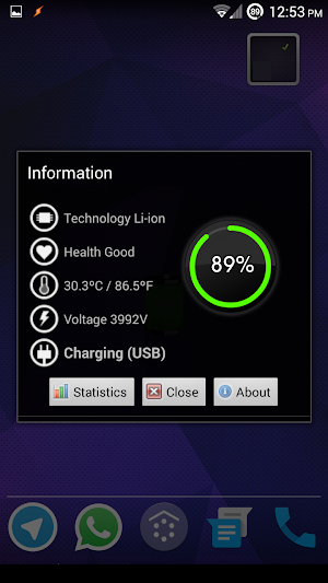 Circle Battery Lite Screenshot 1